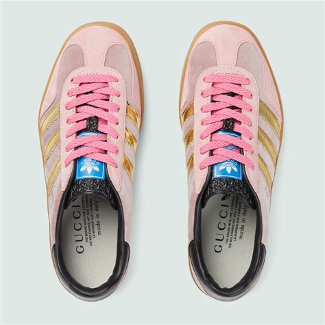 pink adidas gucci|pink gucci adidas shoes.